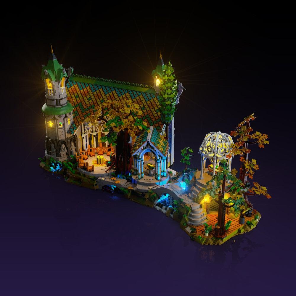 Puzzloria™ | Light Kit for LEGO® Lord of the Rings - Rivendell - Puzzloria