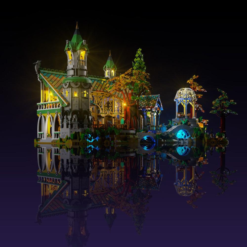 Puzzloria™ | Light Kit for LEGO® Lord of the Rings - Rivendell - Puzzloria