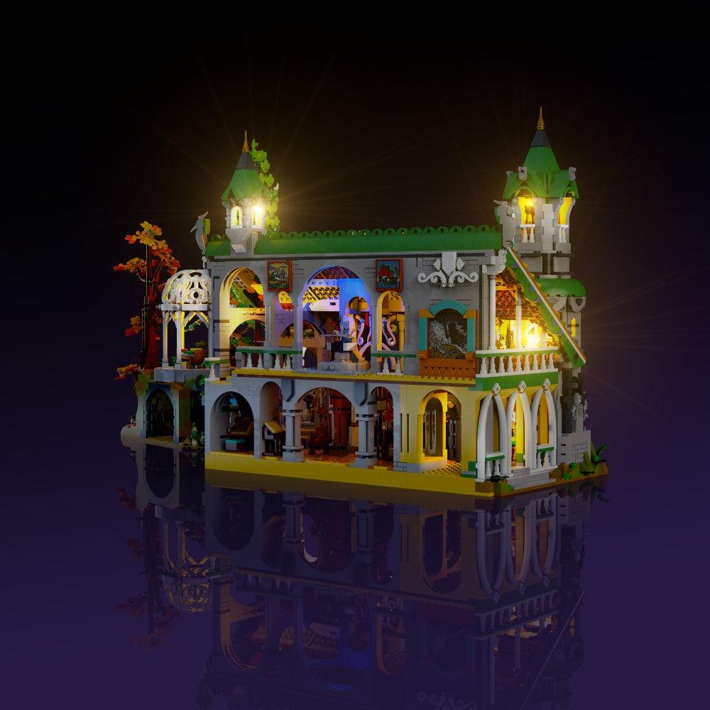 Puzzloria™ | Light Kit for LEGO® Lord of the Rings - Rivendell - Puzzloria
