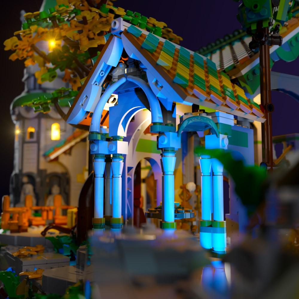 Puzzloria™ | Light Kit for LEGO® Lord of the Rings - Rivendell - Puzzloria