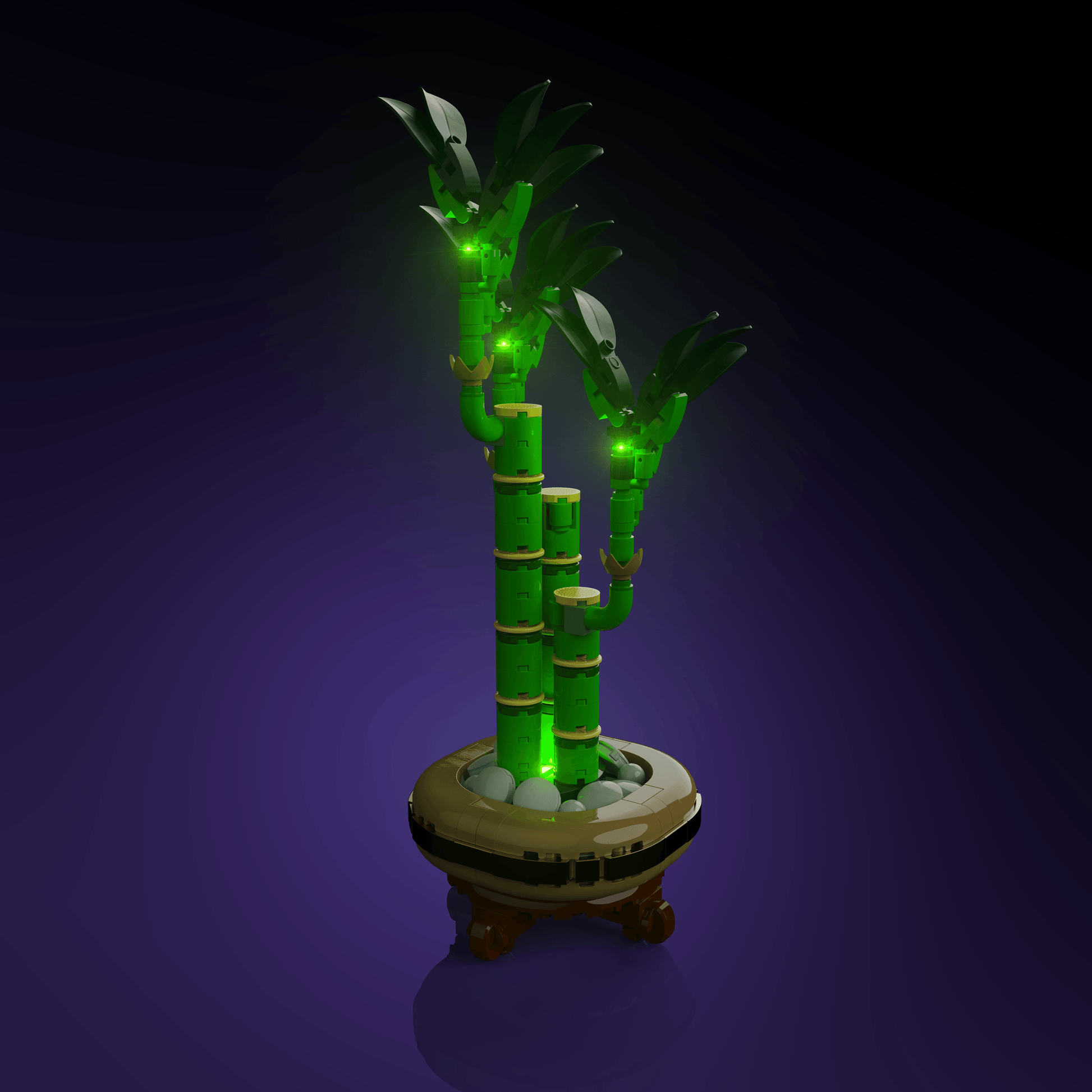 Puzzloria™ | Light Kit for LEGO® Lucky Bamboo - Puzzloria