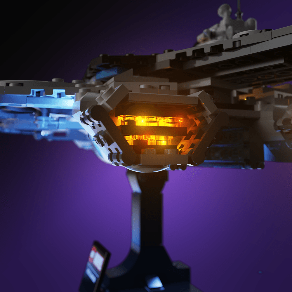 Puzzloria™ | Light Kit for LEGO® Marvel The Avengers Helicarrier - Puzzloria
