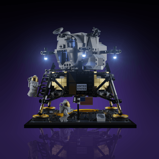 Puzzloria™ | Light Kit for LEGO® NASA Apollo 11 Lunar Lander - Puzzloria