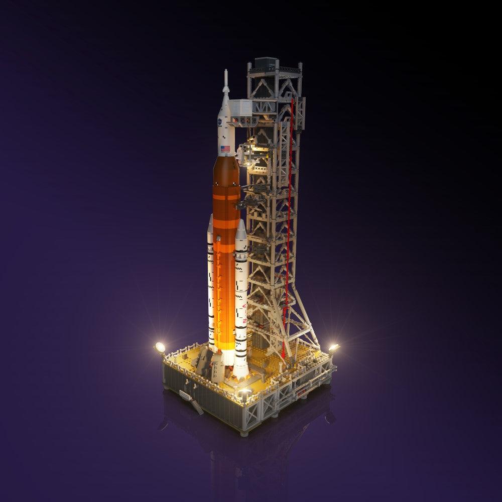Puzzloria™ | Light Kit for LEGO® NASA Artemis Space Launch System - Puzzloria