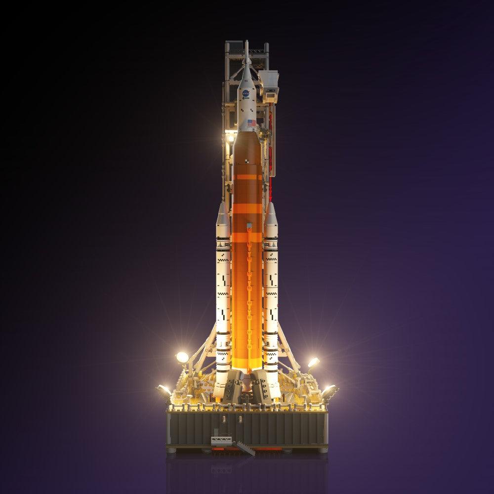 Puzzloria™ | Light Kit for LEGO® NASA Artemis Space Launch System - Puzzloria