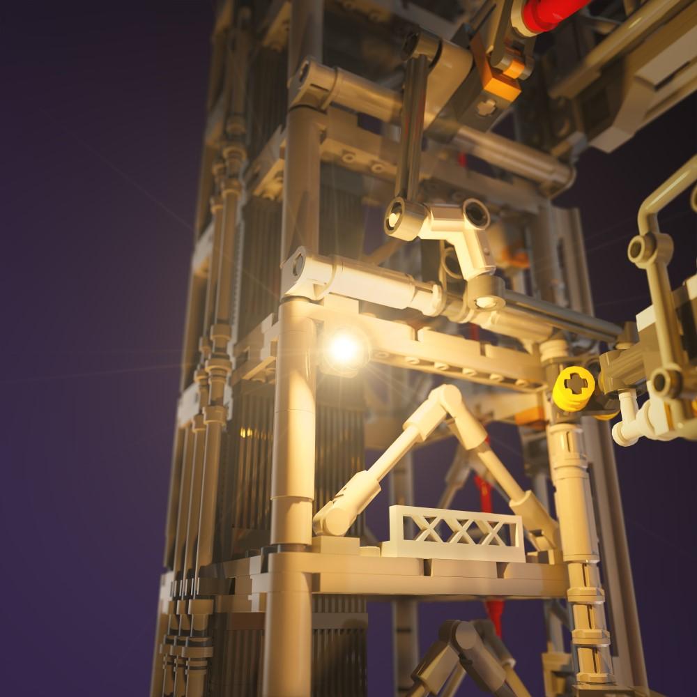 Puzzloria™ | Light Kit for LEGO® NASA Artemis Space Launch System - Puzzloria