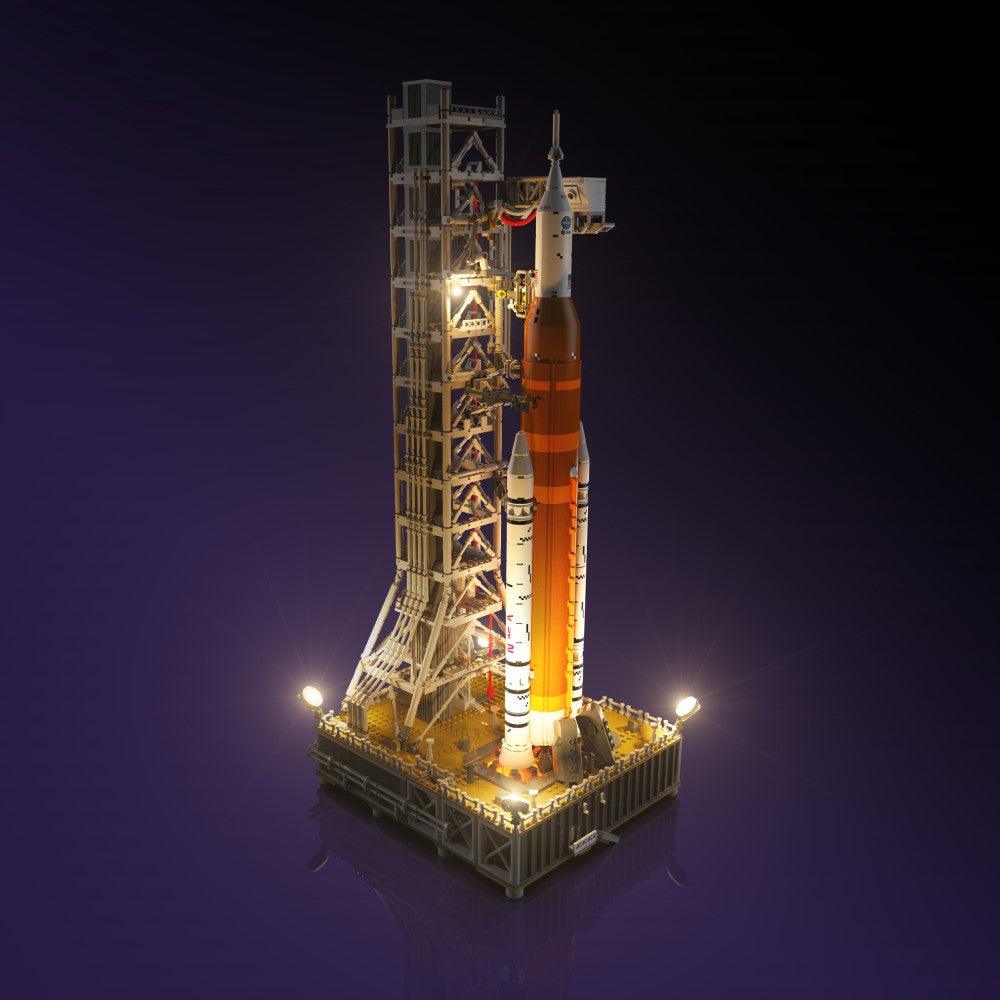Puzzloria™ | Light Kit for LEGO® NASA Artemis Space Launch System - Puzzloria