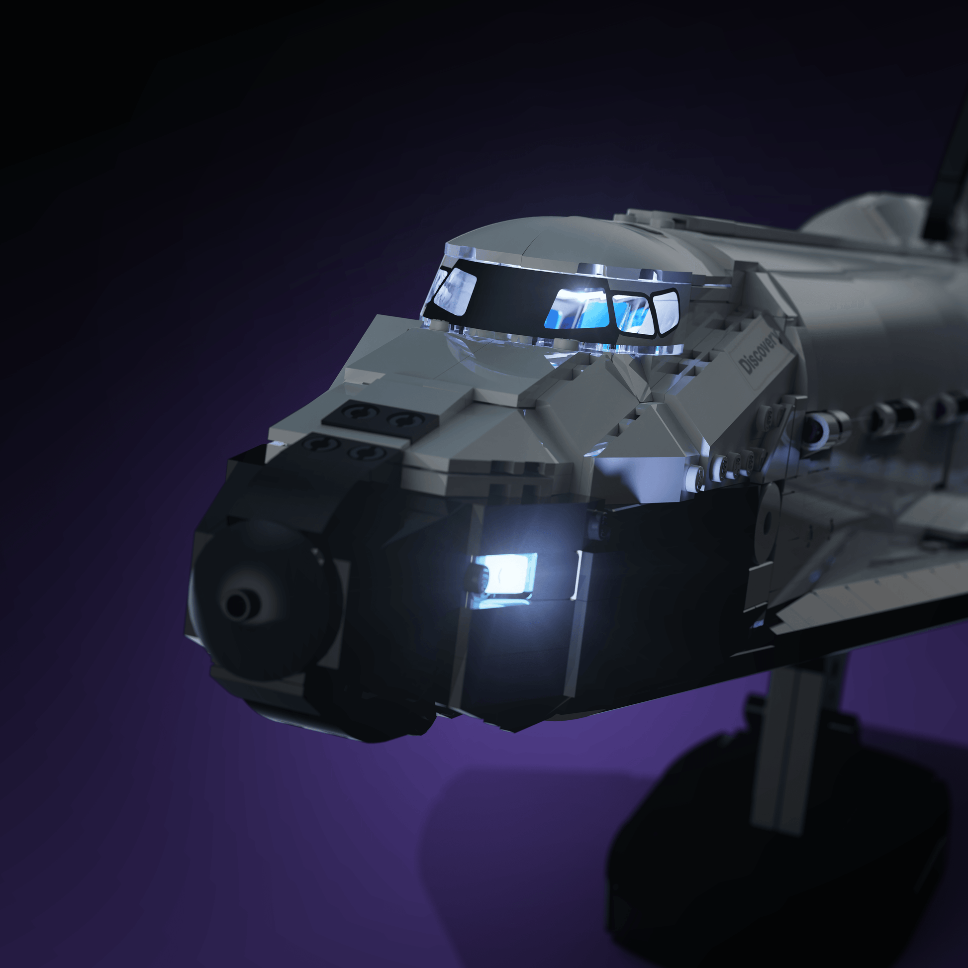 Puzzloria™ | Light Kit for LEGO® NASA Space Shuttle Discovery - Puzzloria