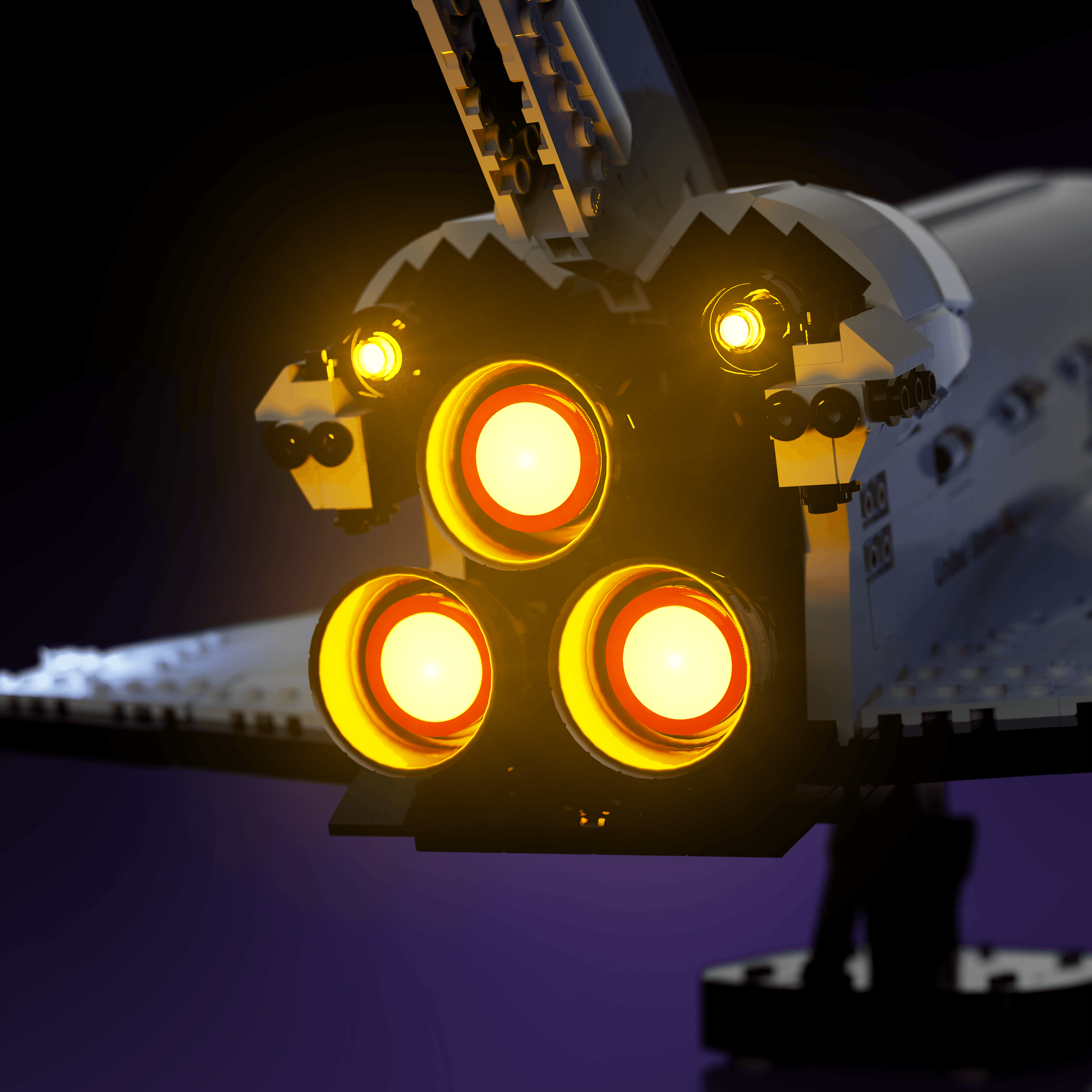 Puzzloria™ | Light Kit for LEGO® NASA Space Shuttle Discovery - Puzzloria