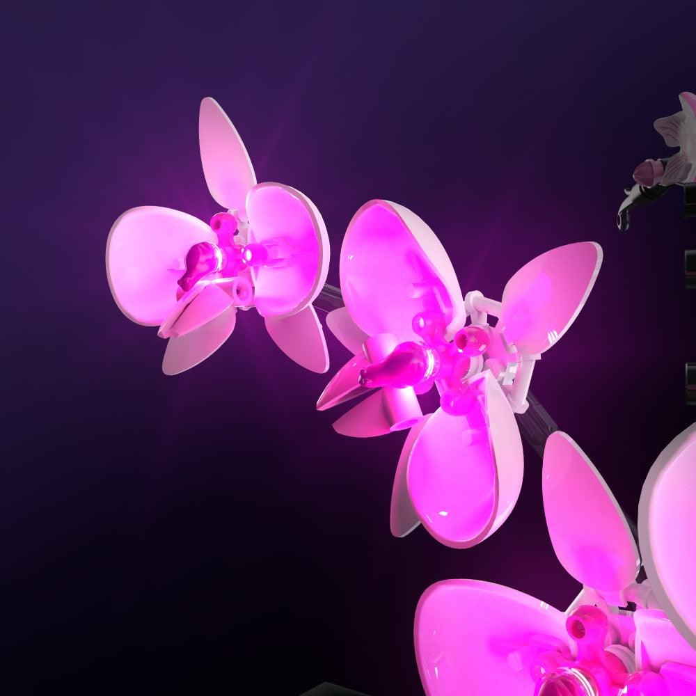 Puzzloria™ | Light Kit for LEGO® Orchid - Puzzloria