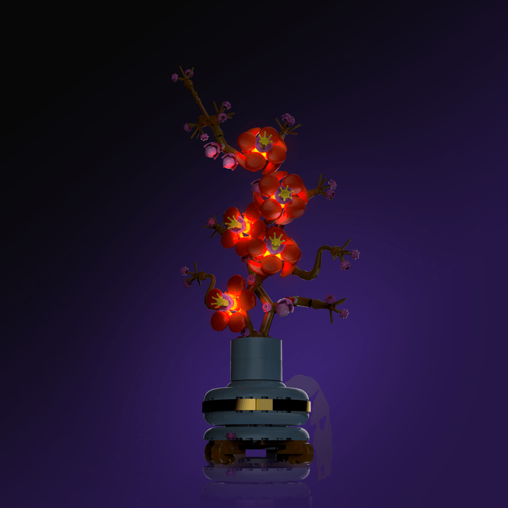 Puzzloria™ | Light Kit for LEGO® Plum Blossom - Puzzloria