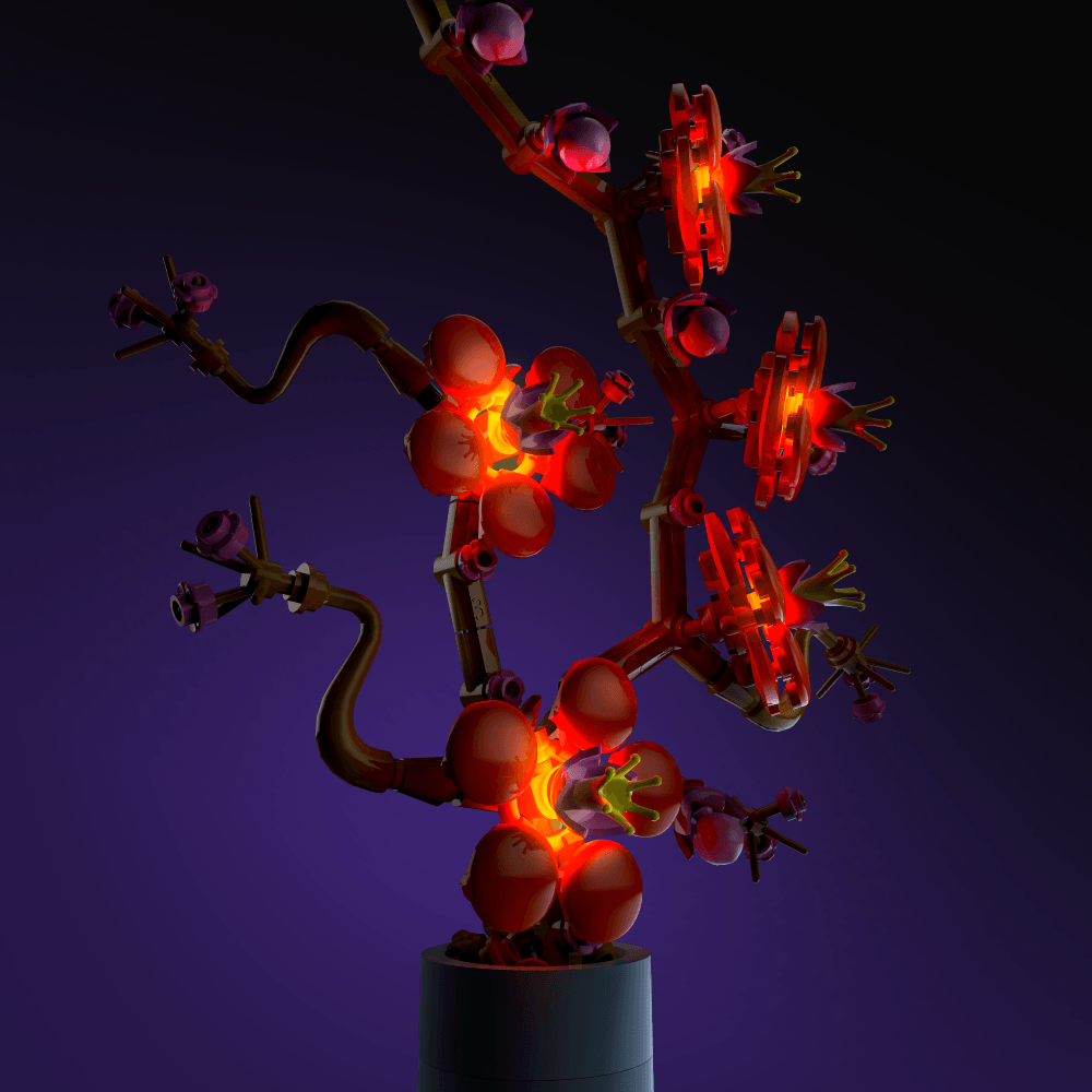 Puzzloria™ | Light Kit for LEGO® Plum Blossom - Puzzloria