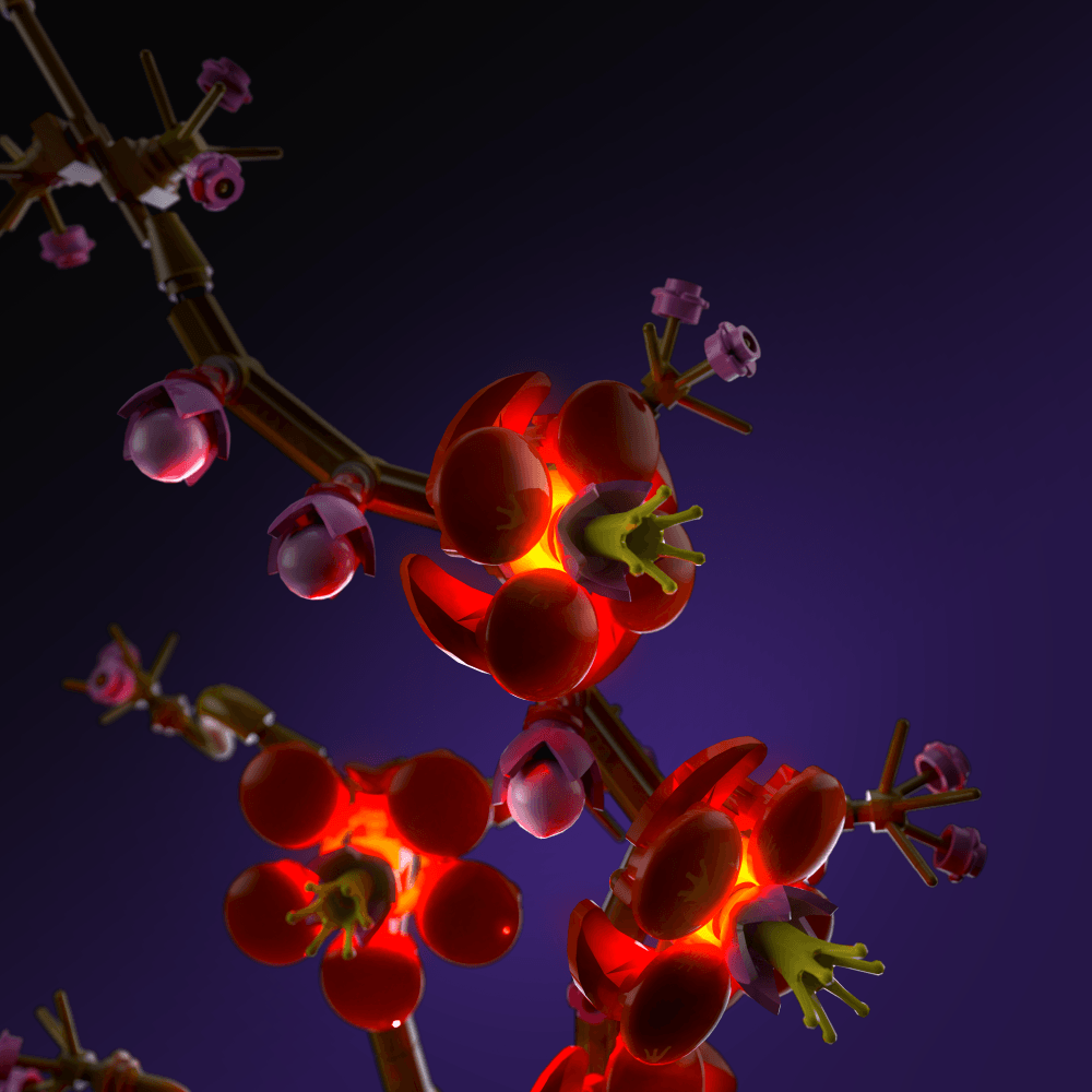 Puzzloria™ | Light Kit for LEGO® Plum Blossom - Puzzloria
