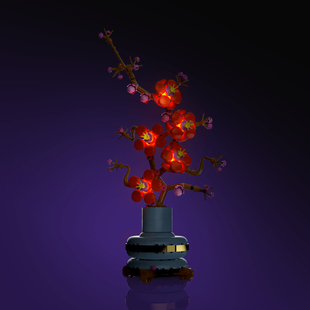 Puzzloria™ | Light Kit for LEGO® Plum Blossom - Puzzloria