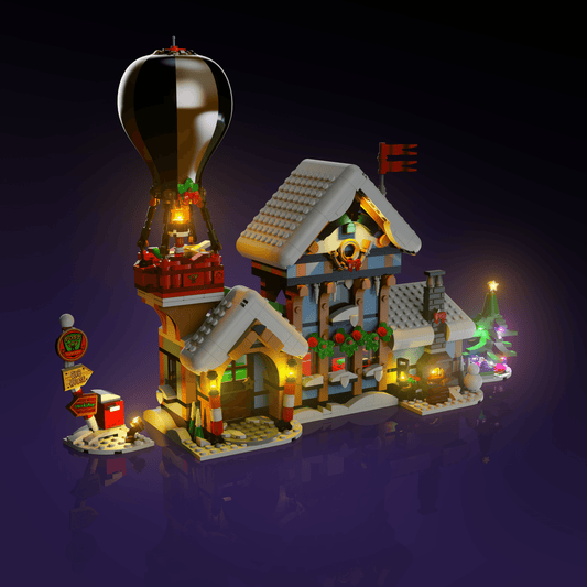 Puzzloria™ | Light Kit for LEGO® Santa's Post Office - Puzzloria