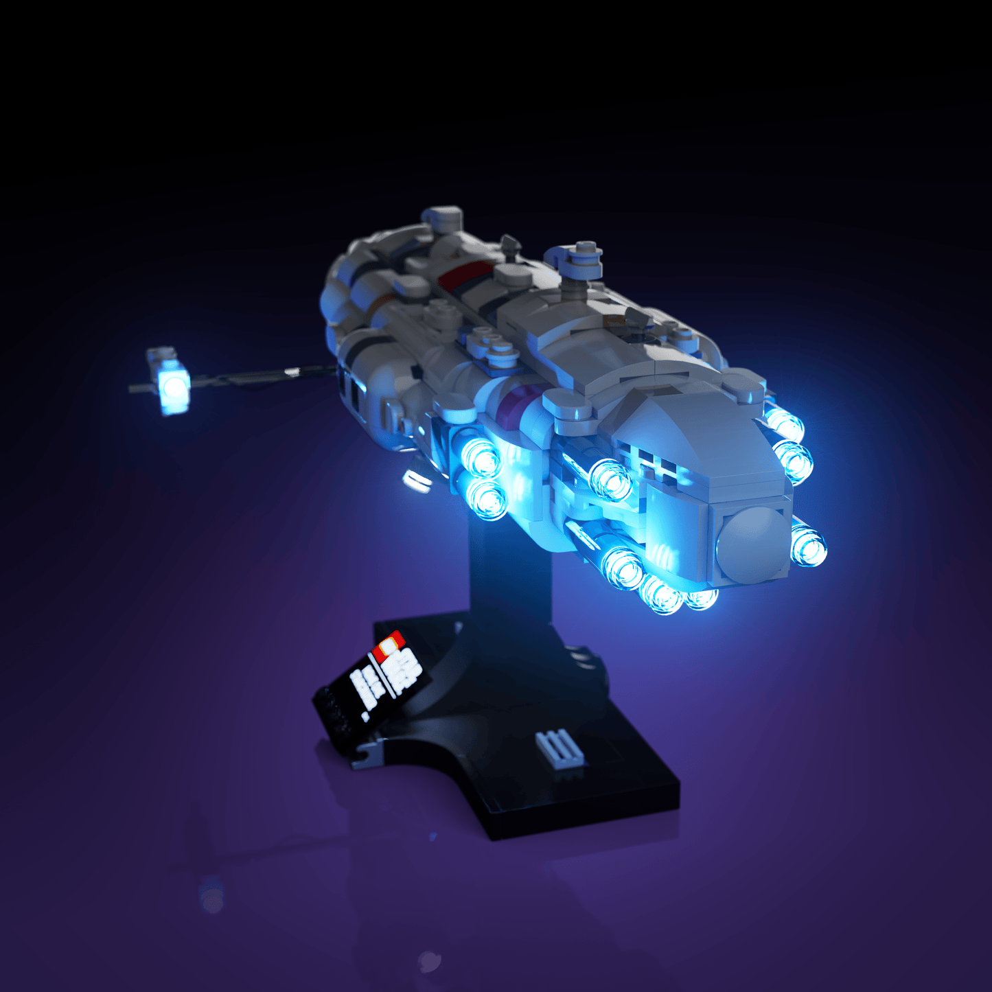 Puzzloria™ | Light Kit for LEGO® Star Wars Home One Starcruiser - Puzzloria
