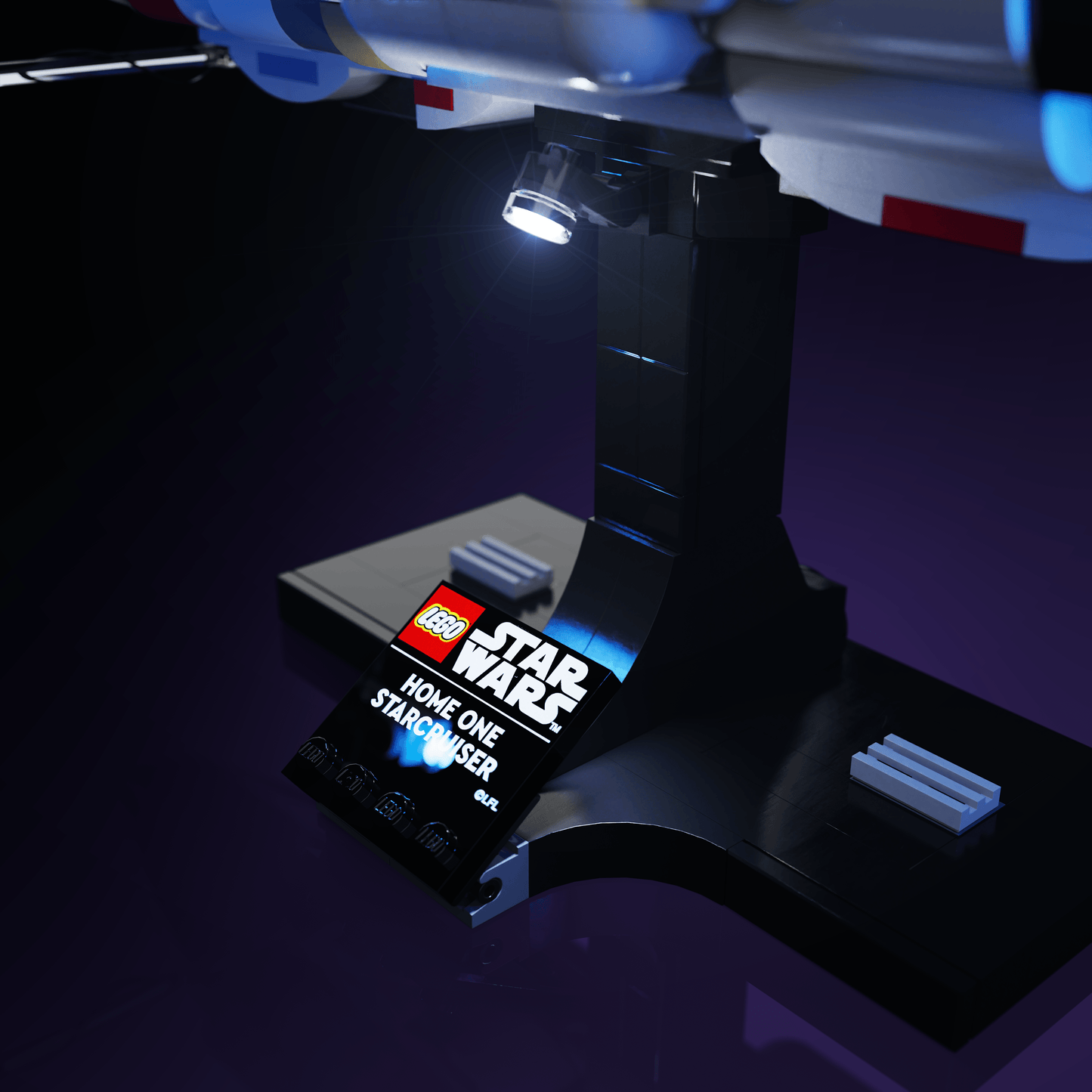 Puzzloria™ | Light Kit for LEGO® Star Wars Home One Starcruiser - Puzzloria