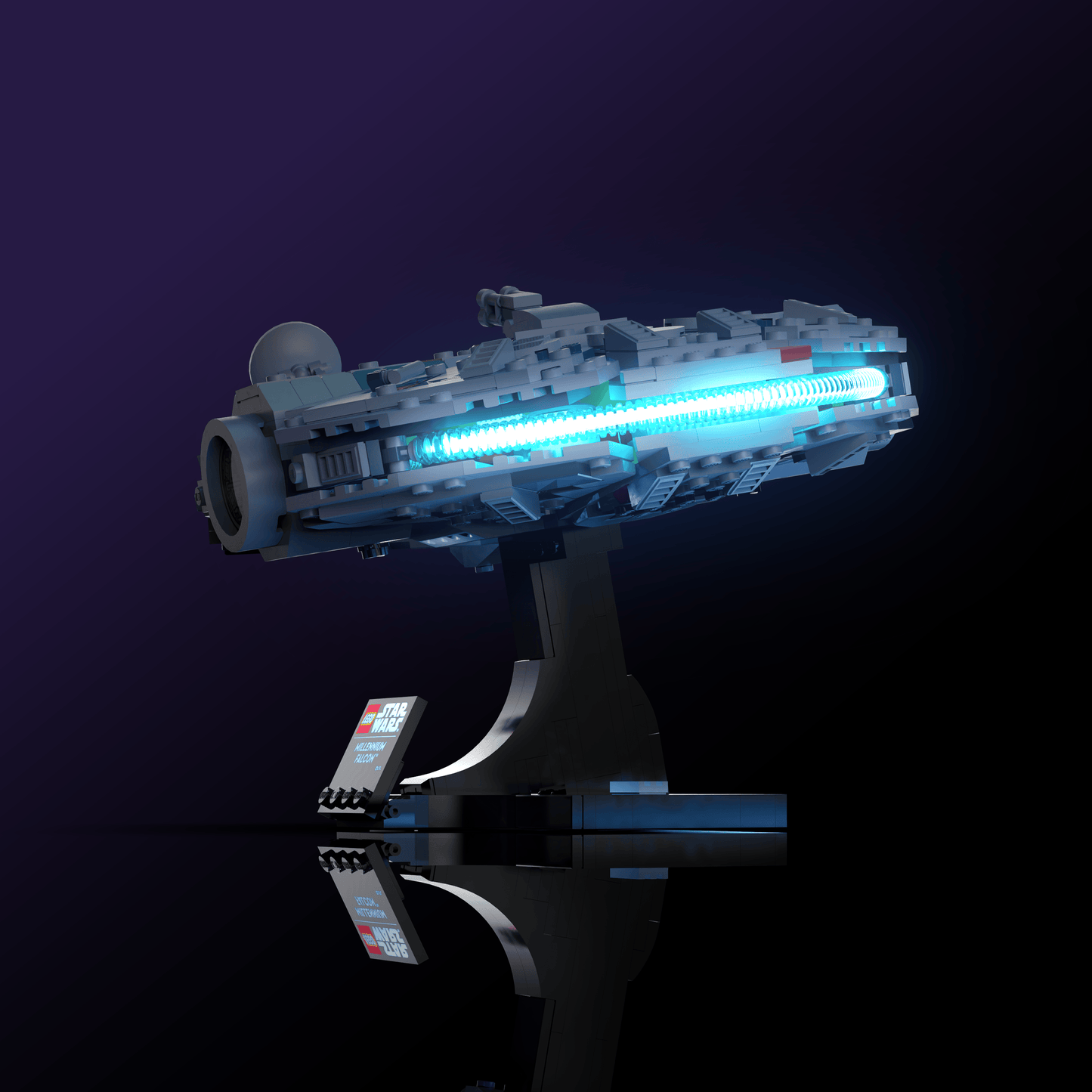 Puzzloria™ | Light Kit for LEGO® Star Wars Millennium Falcon - Puzzloria