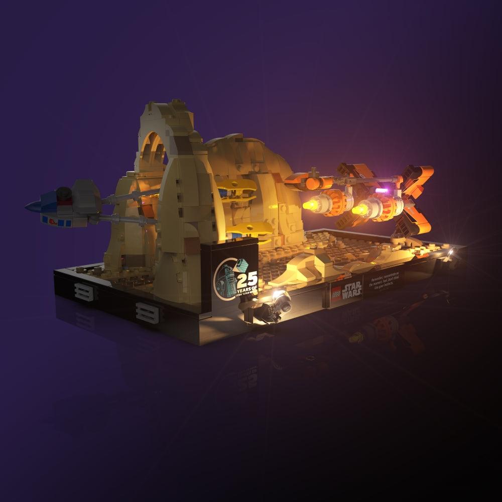 Puzzloria™ | Light Kit for LEGO® Star Wars Mos Espa Podrace Diorama - Puzzloria