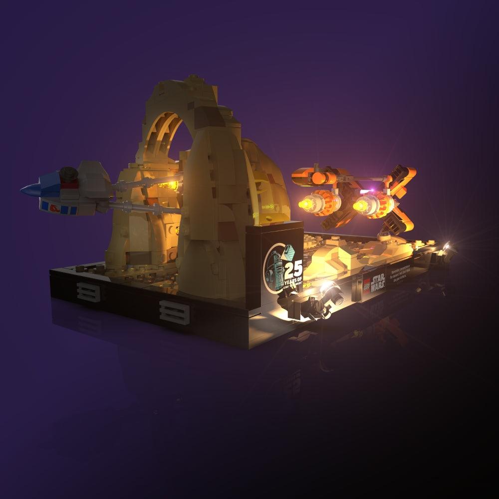 Puzzloria™ | Light Kit for LEGO® Star Wars Mos Espa Podrace Diorama - Puzzloria