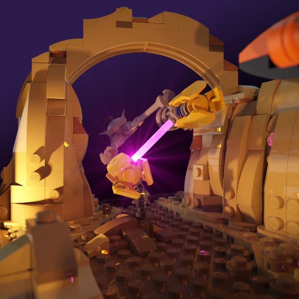 Puzzloria™ | Light Kit for LEGO® Star Wars Mos Espa Podrace Diorama - Puzzloria