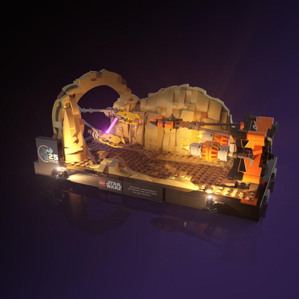 Puzzloria™ | Light Kit for LEGO® Star Wars Mos Espa Podrace Diorama - Puzzloria