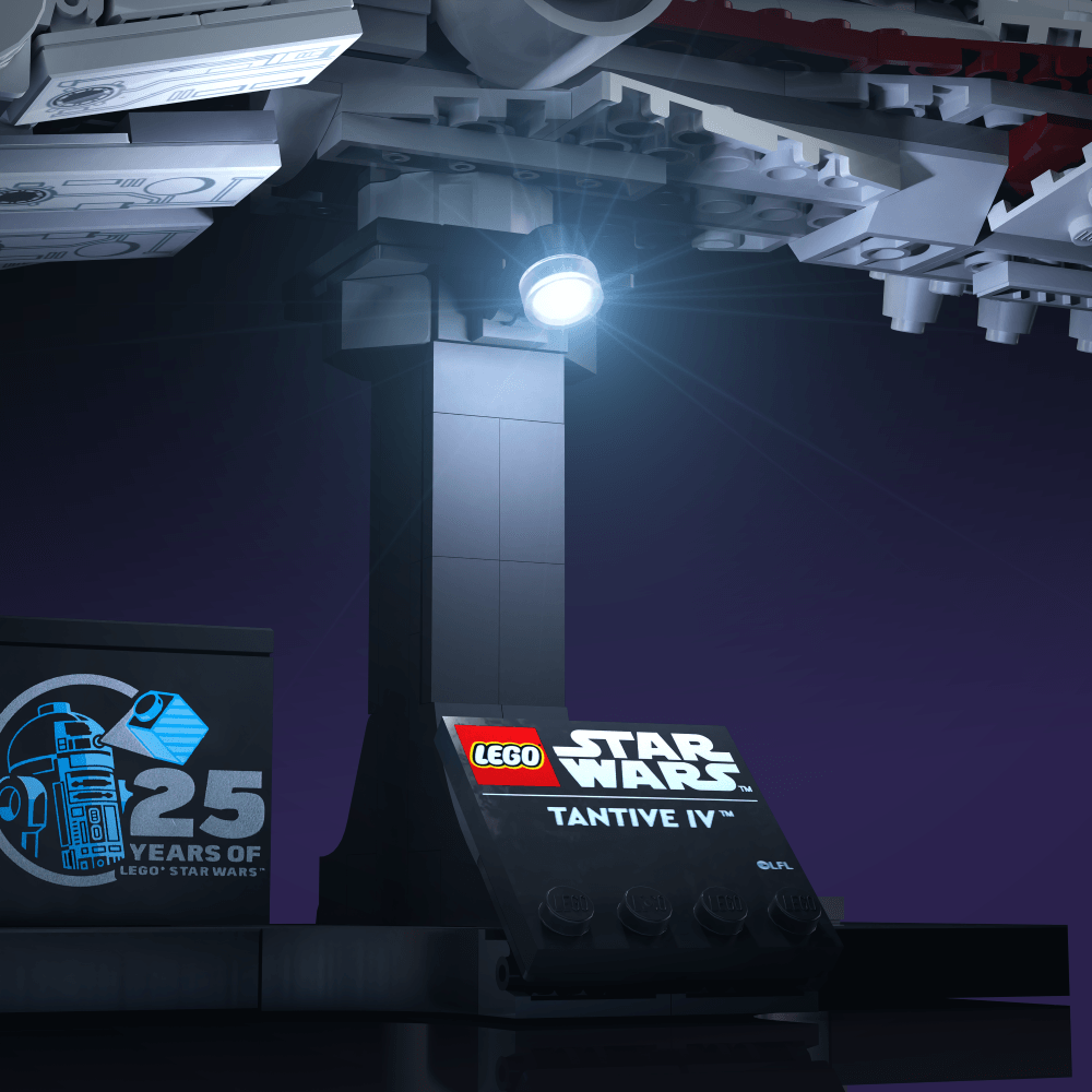 Puzzloria™ | Light Kit for LEGO® Star Wars Tantive IV - Puzzloria
