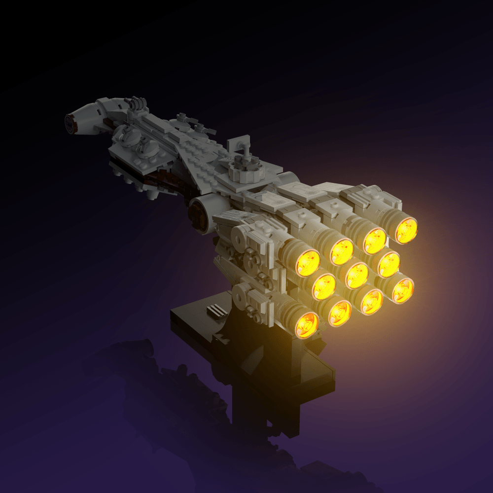 Puzzloria™ | Light Kit for LEGO® Star Wars Tantive IV - Puzzloria