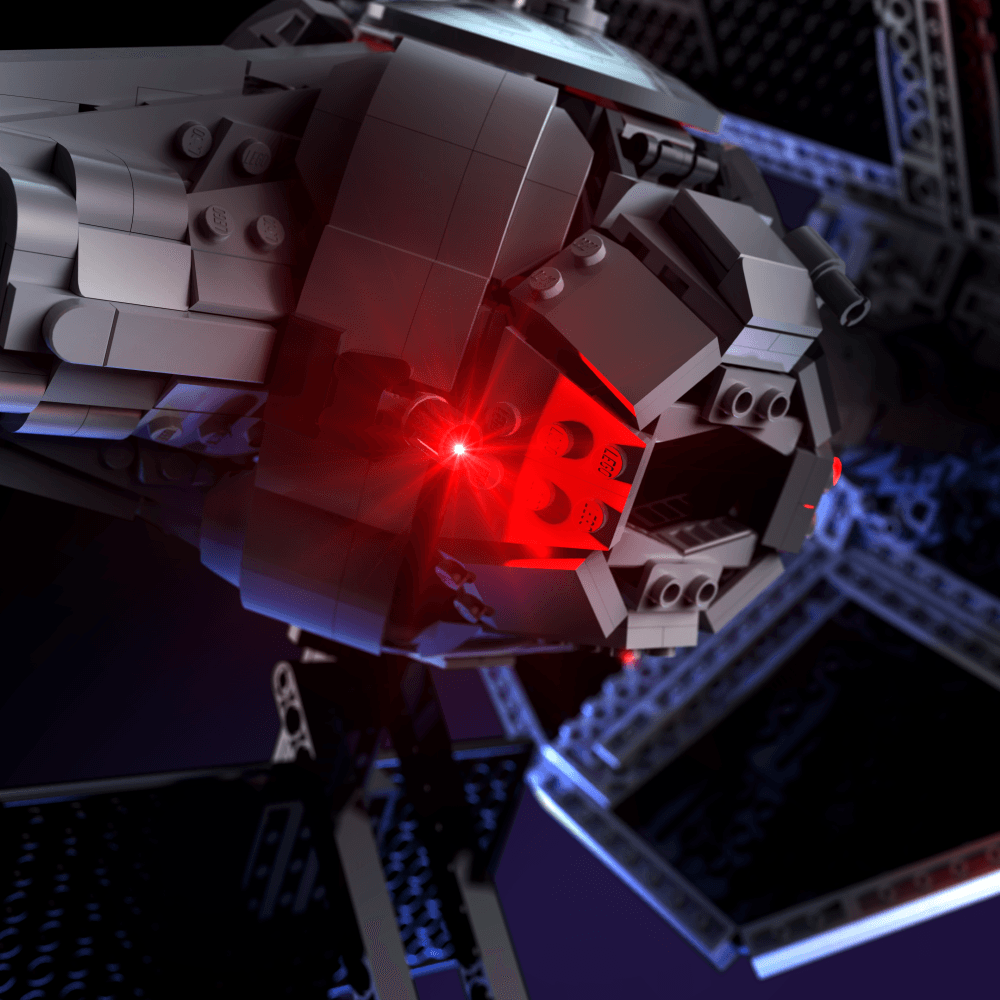Puzzloria™ | Light Kit For LEGO® Star Wars TIE Interceptor - Puzzloria