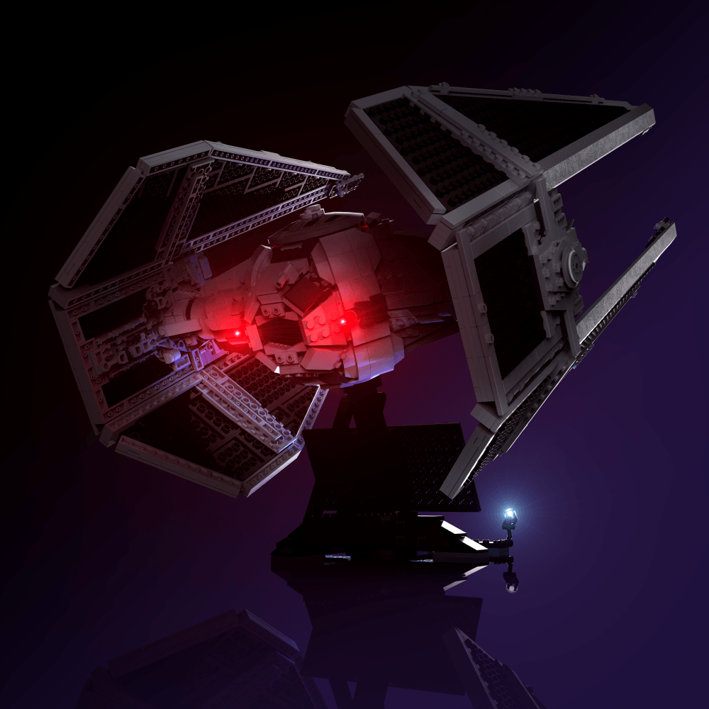 Puzzloria™ | Light Kit For LEGO® Star Wars TIE Interceptor - Puzzloria