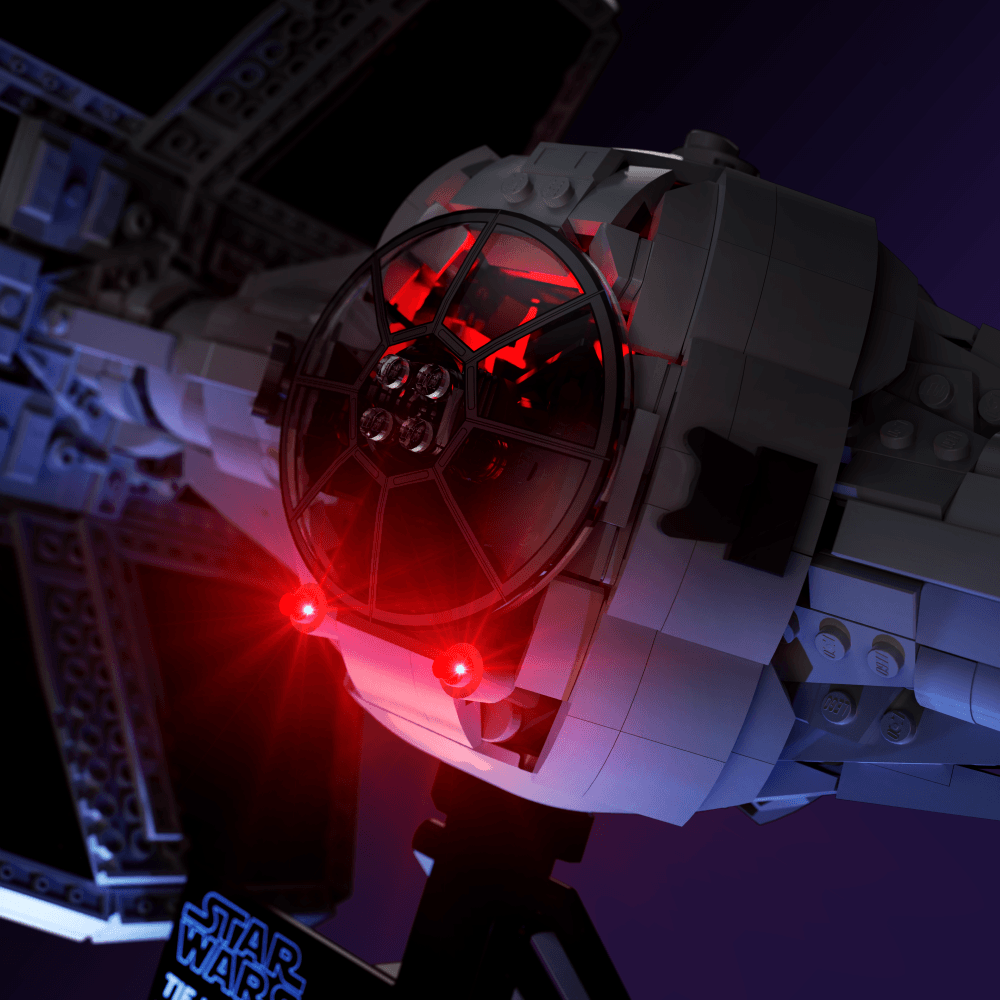 Puzzloria™ | Light Kit For LEGO® Star Wars TIE Interceptor - Puzzloria