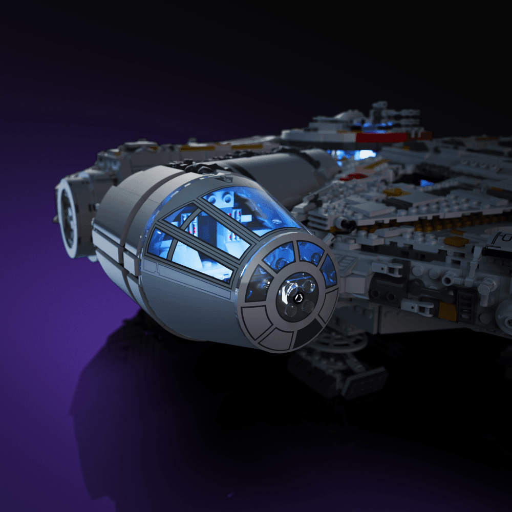 Puzzloria™ | Light Kit for LEGO® Star Wars UCS Millennium Falcon - Puzzloria