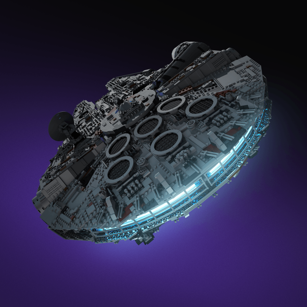 Puzzloria™ | Light Kit for LEGO® Star Wars UCS Millennium Falcon - Puzzloria