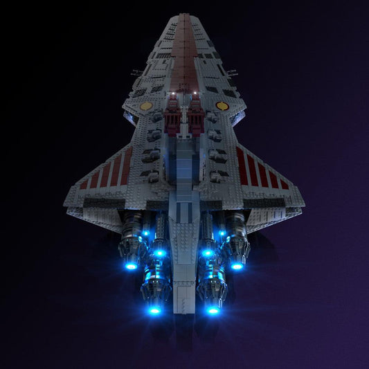Puzzloria™ | Light Kit for LEGO® Star Wars UCS Venator-Class Republic Attack Cruiser - Puzzloria