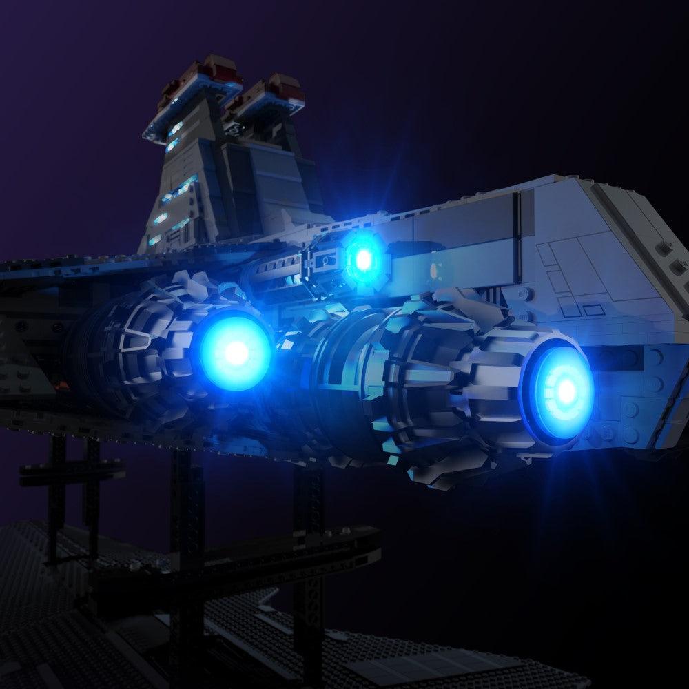 Puzzloria™ | Light Kit for LEGO® Star Wars UCS Venator-Class Republic Attack Cruiser - Puzzloria