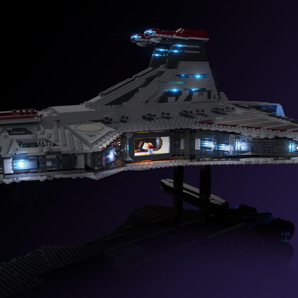 Puzzloria™ | Light Kit for LEGO® Star Wars UCS Venator-Class Republic Attack Cruiser - Puzzloria