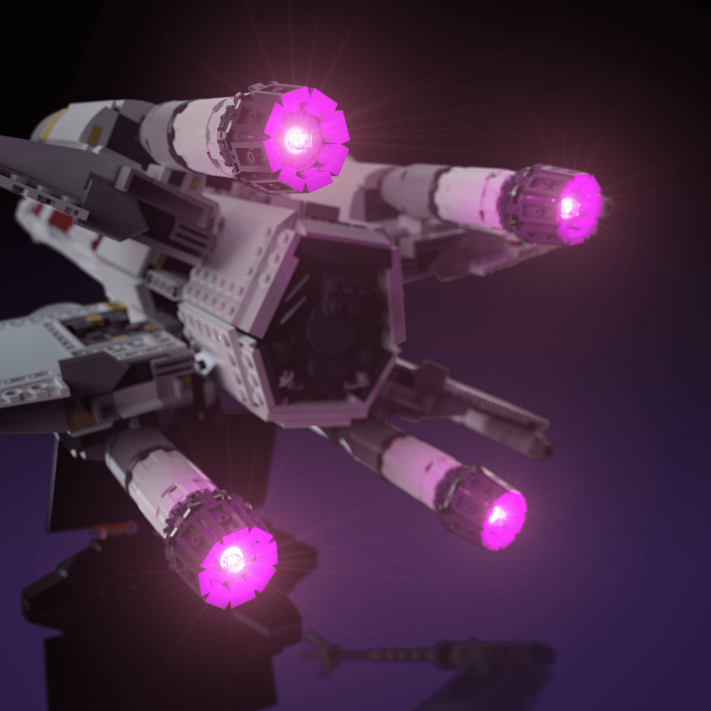 Puzzloria™ | Light Kit for LEGO® Star Wars X-Wing Starfighter - Puzzloria