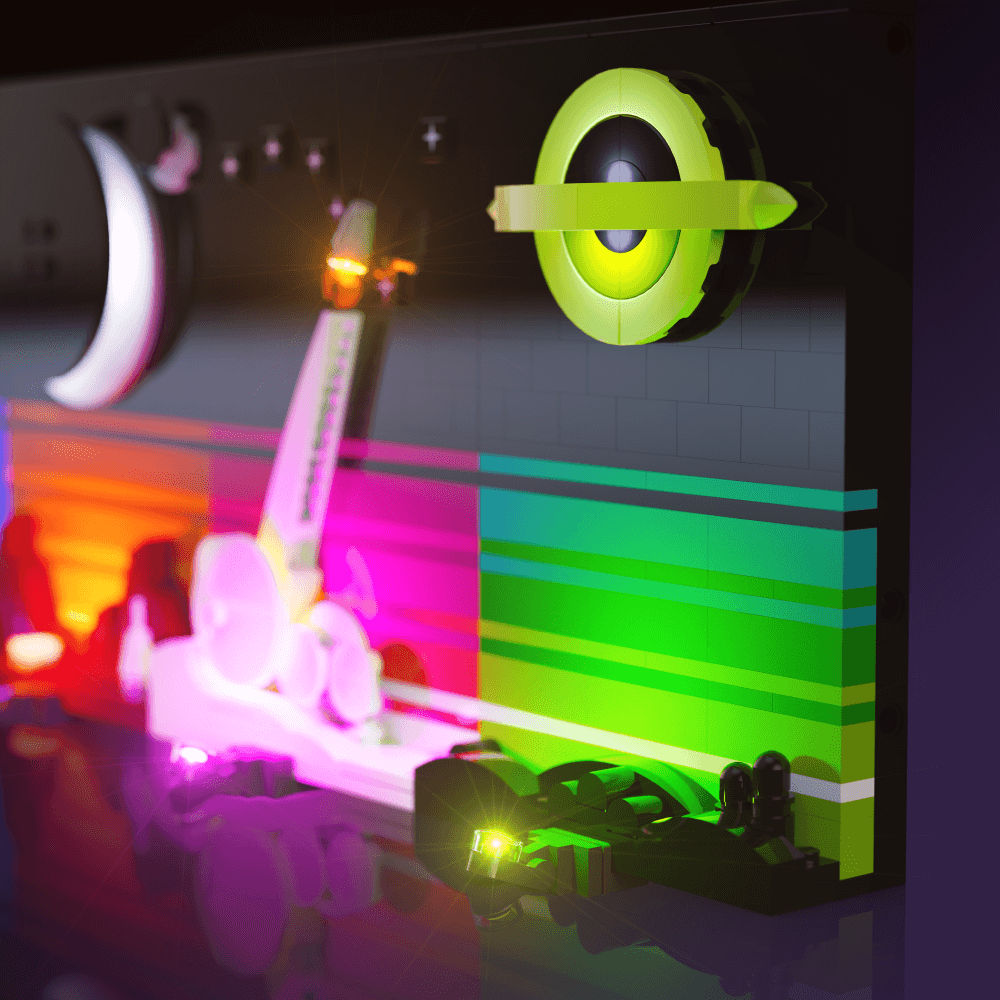 Puzzloria™ | Light Kit for LEGO® Tales of the Space Age - Puzzloria