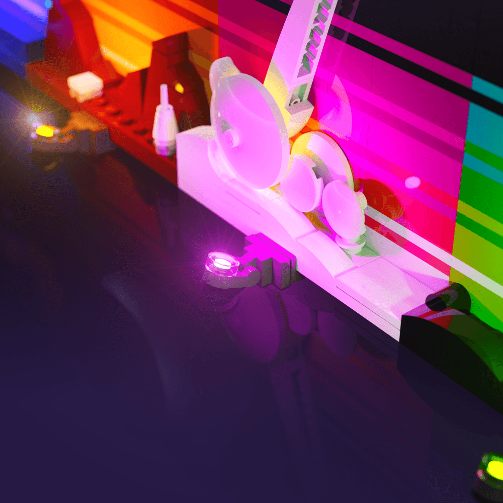 Puzzloria™ | Light Kit for LEGO® Tales of the Space Age - Puzzloria