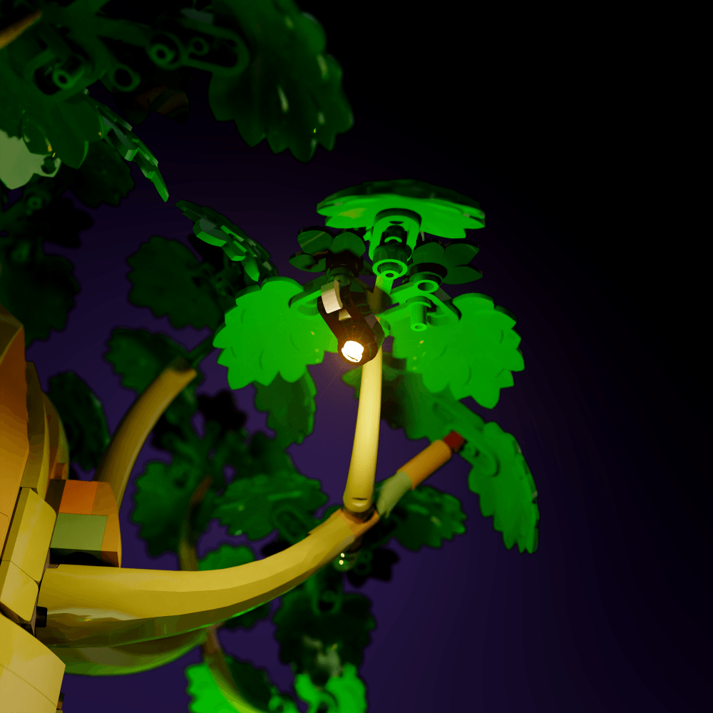 Puzzloria™ | Light Kit for LEGO® The Legend of Zelda Great Deku Tree 2-in-1 - Puzzloria