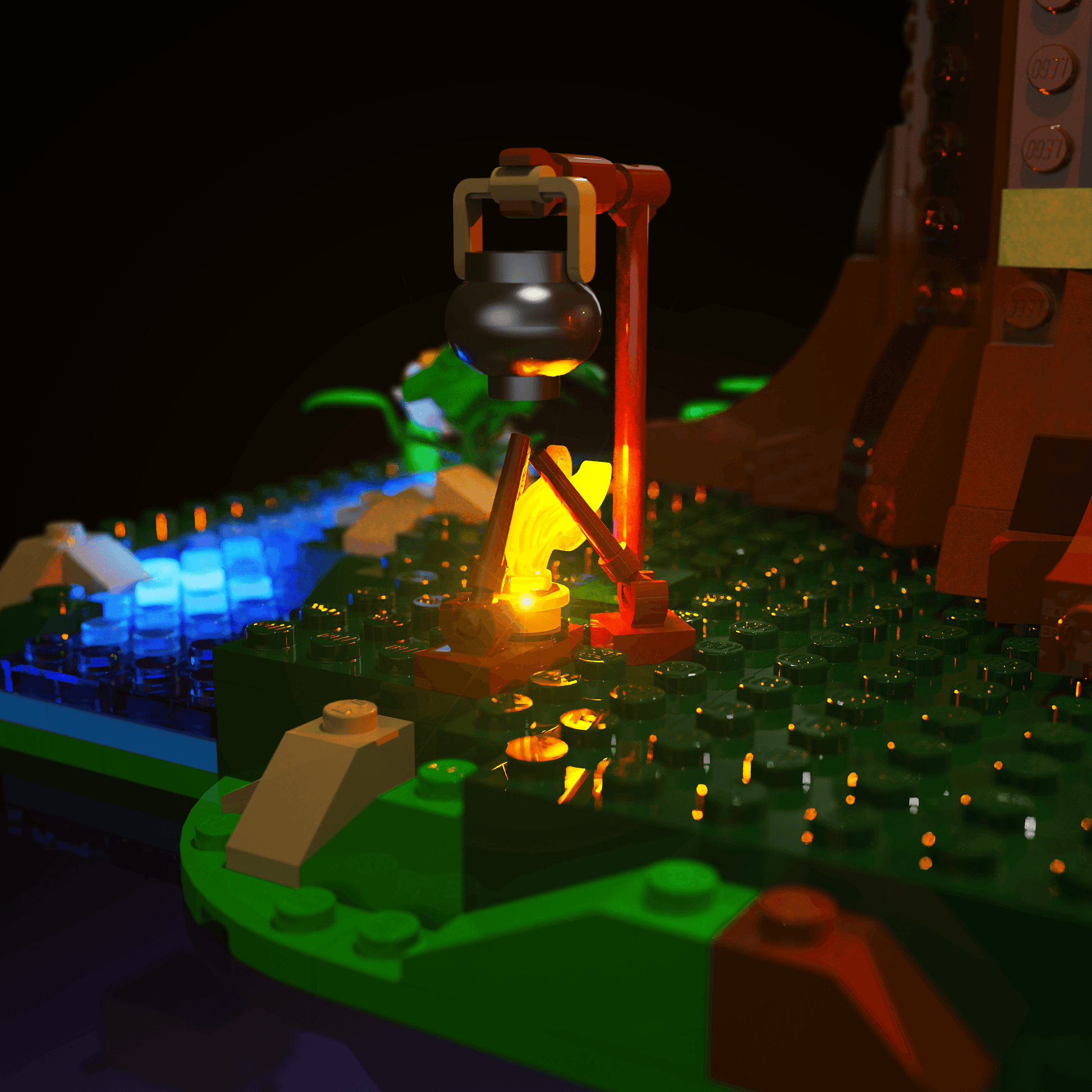 Puzzloria™ | Light Kit for LEGO® Tree House - Puzzloria