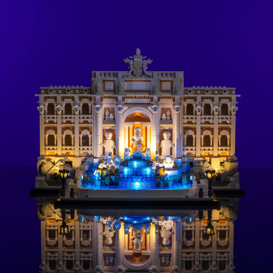 Puzzloria™ | Light Kit for LEGO® Trevi Fountain - Puzzloria