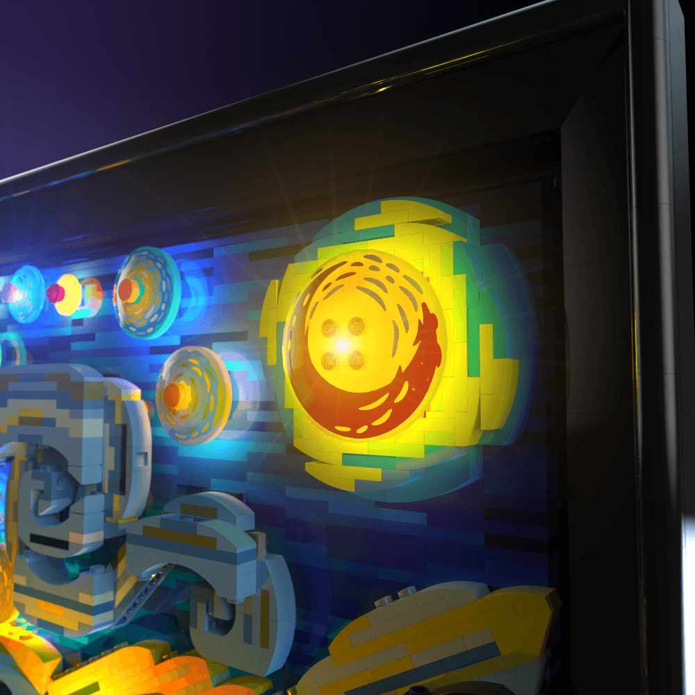 Puzzloria™ | Light Kit for LEGO® Vincent van Gogh - The Starry Night - Puzzloria