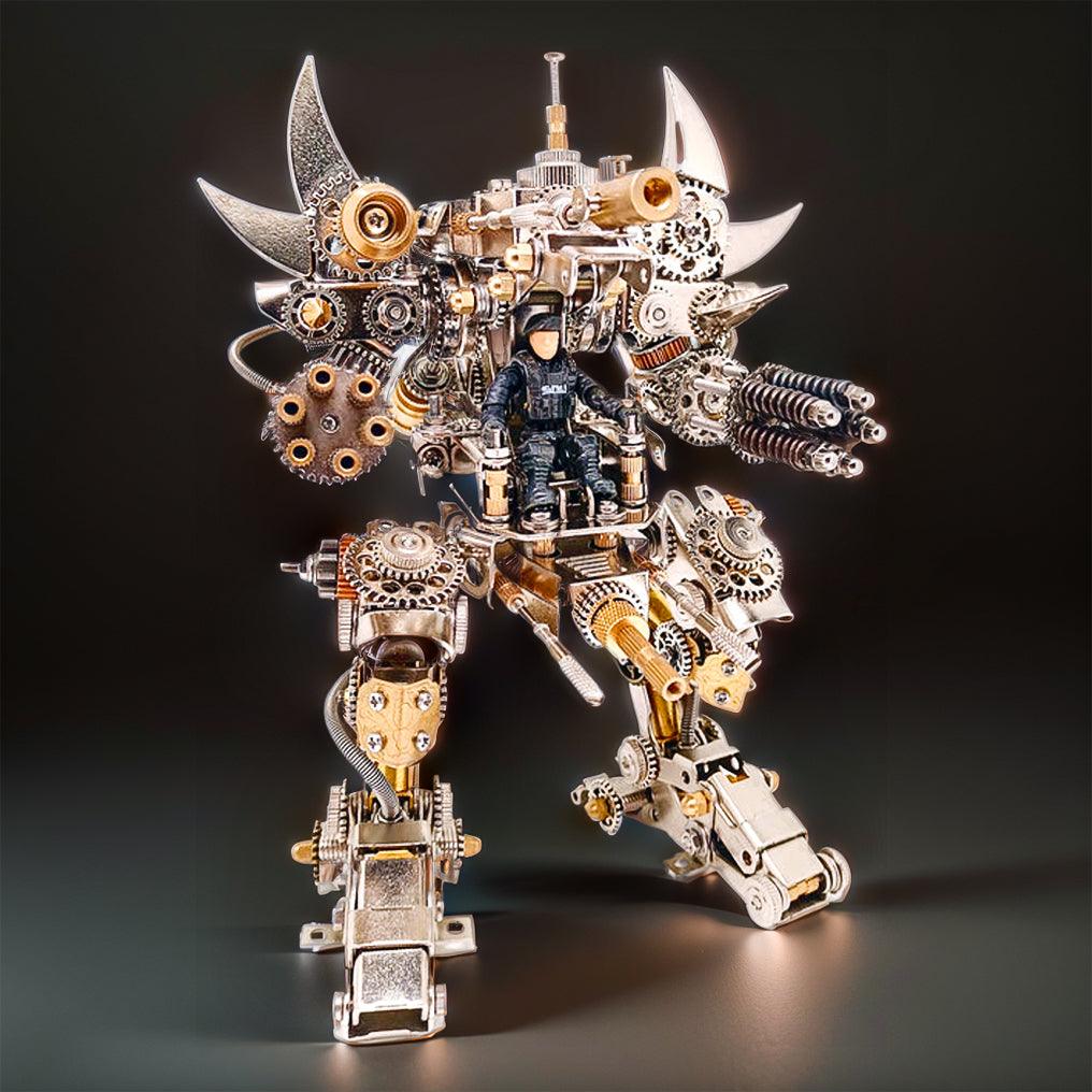 Puzzloria™ | Titan Guardian Mecha Watch Stand - Puzzloria
