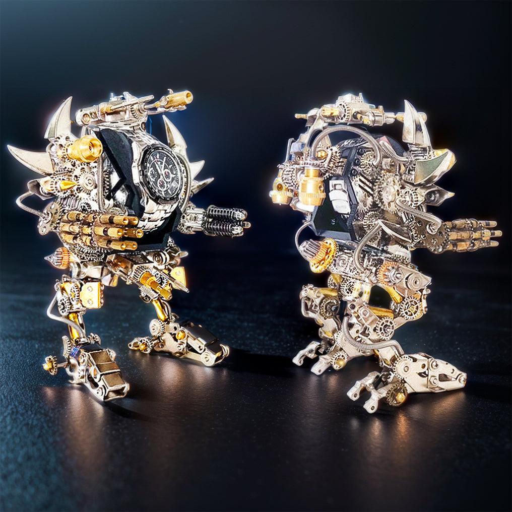 Puzzloria™ | Titan Guardian Mecha Watch Stand - Puzzloria
