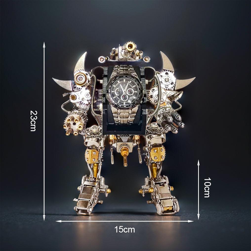 Puzzloria™ | Titan Guardian Mecha Watch Stand - Puzzloria
