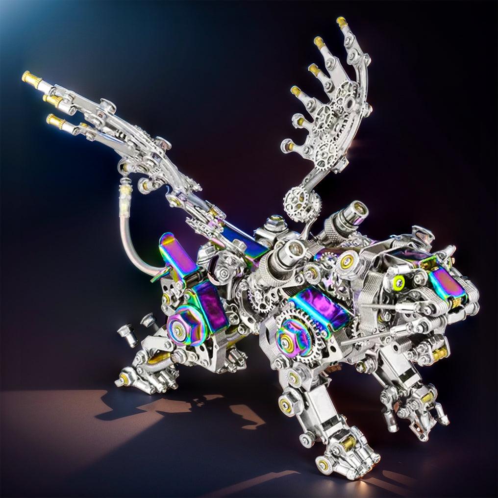 Puzzloria™ | Mechanical Winged Tiger 3D Metal Puzzle 700+ Pieces - Puzzloria