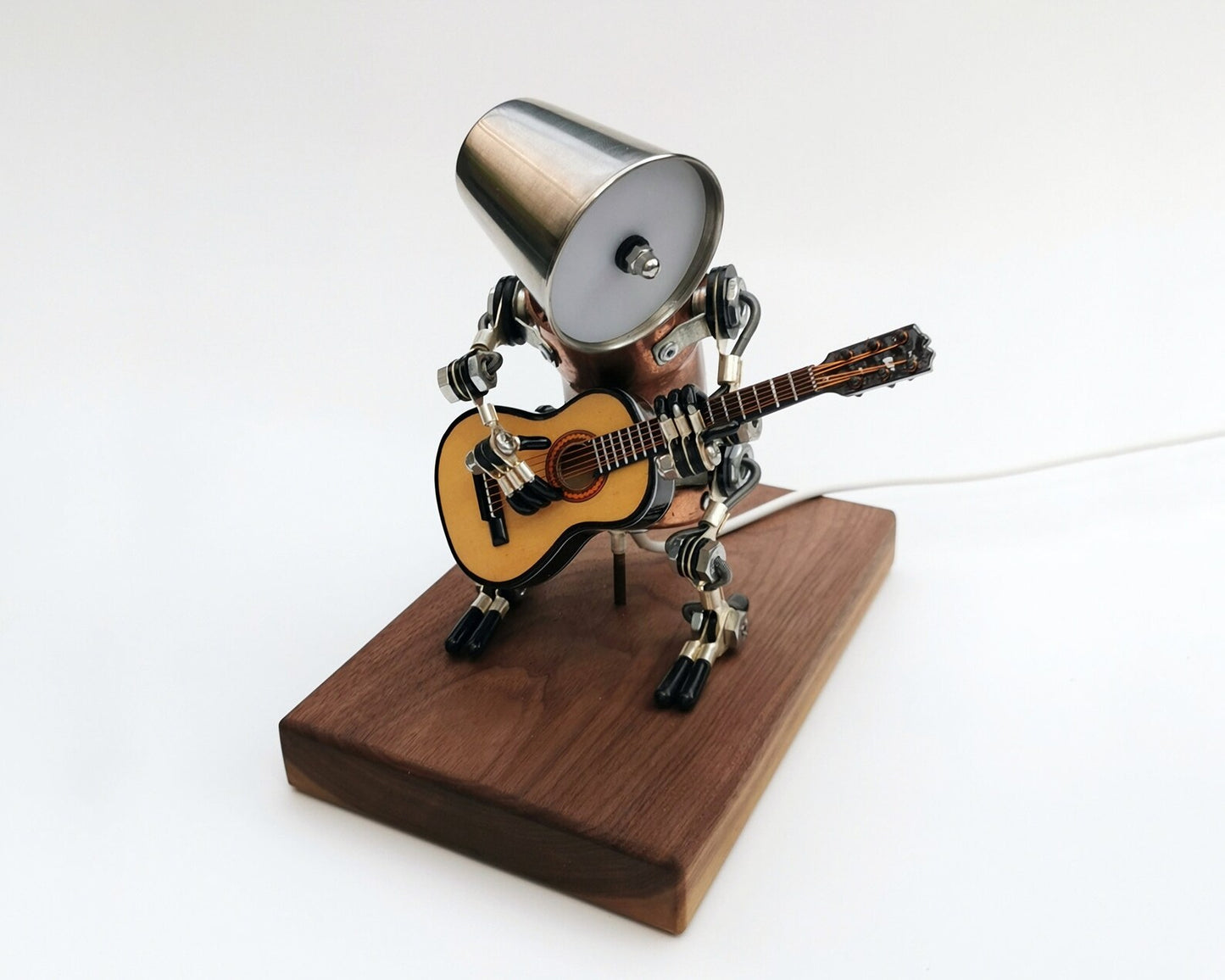 Puzzloria | DIY 3D Metal Steampunk Hand-Assembled Robot Band Model