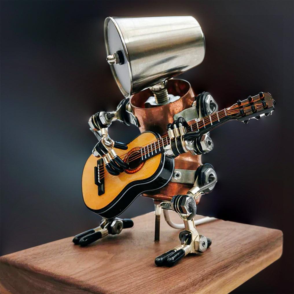 Puzzloria™ | DIY 3D Metal Steampunk Hand-Assembled Robot Band Model - Puzzloria