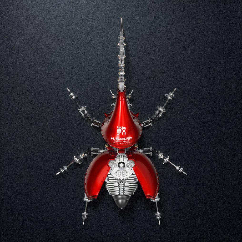 Puzzloria™ | DIY 3D Beetle with Long Horn Metal Model Puzzles Kits - Puzzloria